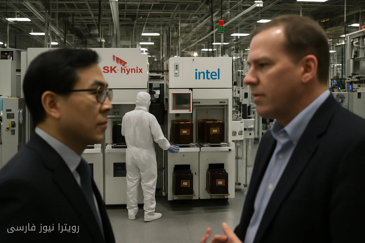SK Hynix با اینتل برای تولید چیپ‌های حافظه در آمریکا در حال مذاکره است