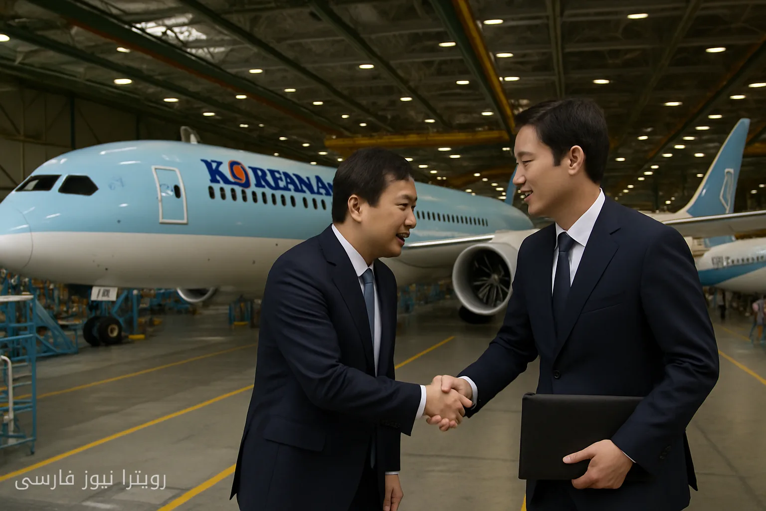 Korean Air توافق نهایی ٤٤.٨ مليار دولار مع بوينغ تم توقيعه