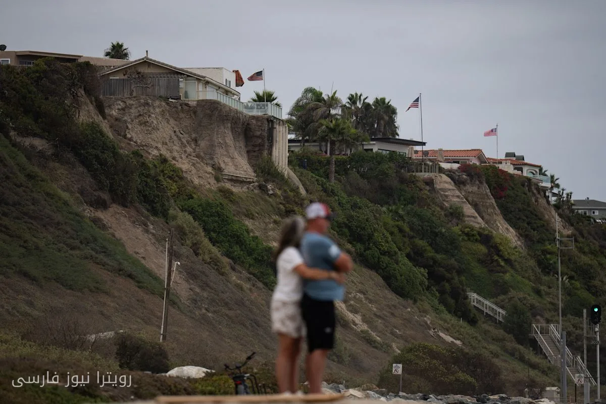 تأثیر افزایش سطح دریا بر شهر ساحلی سن کلمانته و خطوط ریلی آن