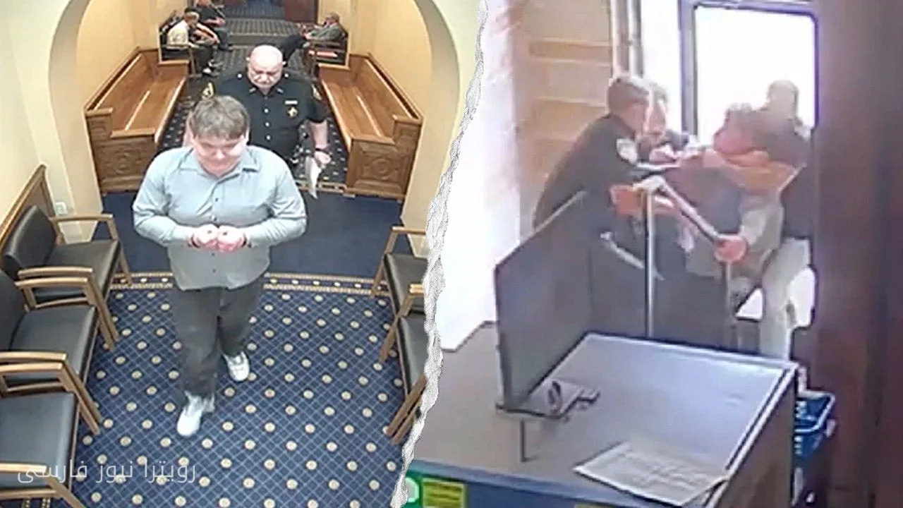 Timothy J. Riggle entkam in einem Gericht in Ohio aus seinen Handschellen