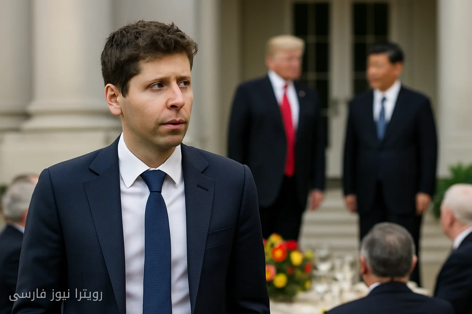 La présence de Sam Altman à un dîner d'État pour la réunion entre Trump et Xi à Washington