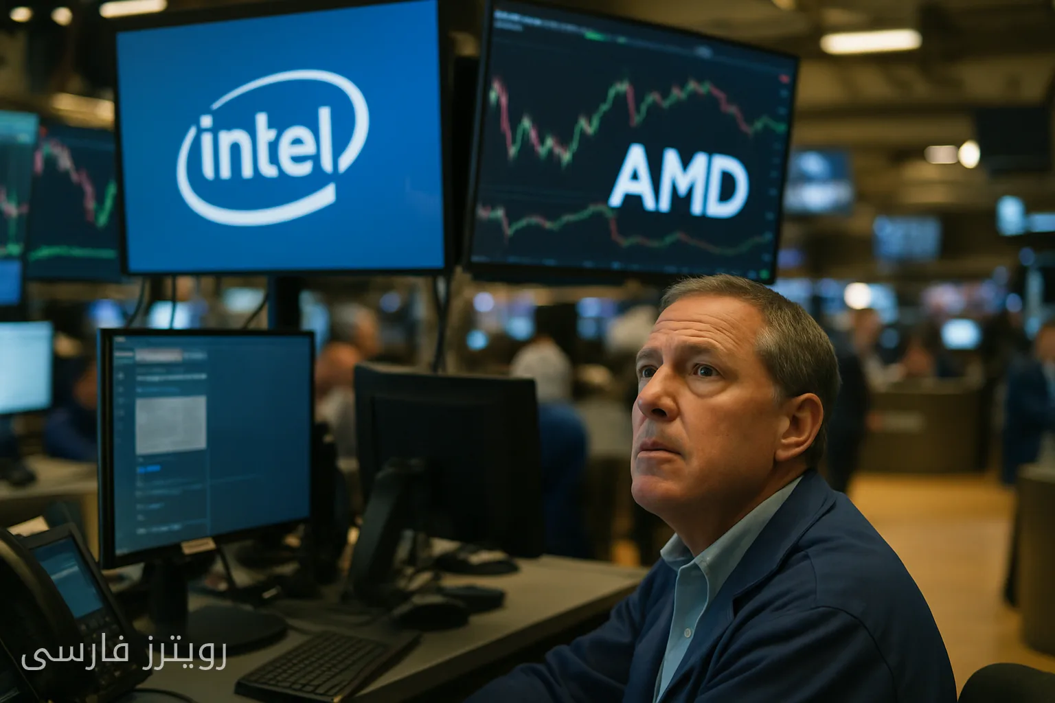 تحولات بازار سهام: Intel و AMD در صدر تغییرات