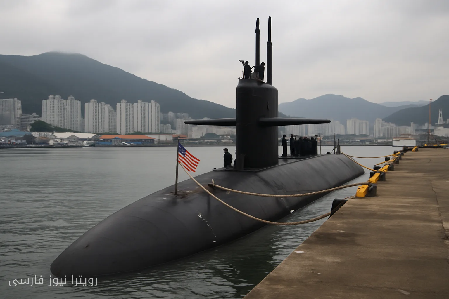 US-Atom-U-Boot hat in Südkorea angelegt