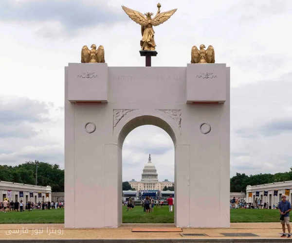 مقامات D.C. خواستار جایگزینی قوس پیروزی با دو ستون 1925 شدند