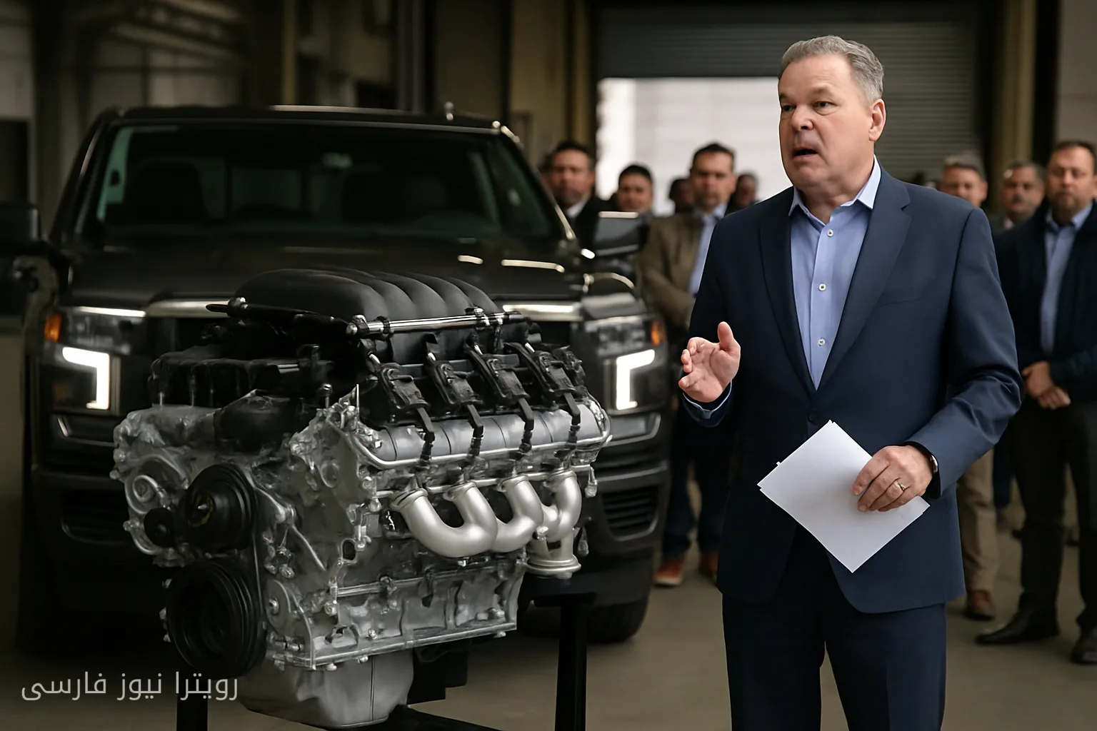 جنرال موتورز از موتورهای جدید V-8 در رقابت با فورد و رم رونمایی کرد
