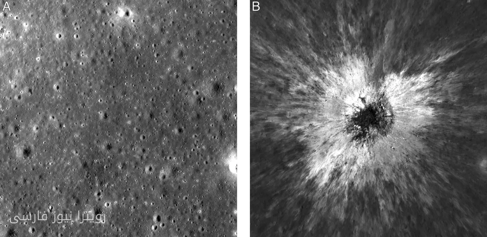 NASA Discovers a Crater Larger than the Colosseum of Rome on the Moon