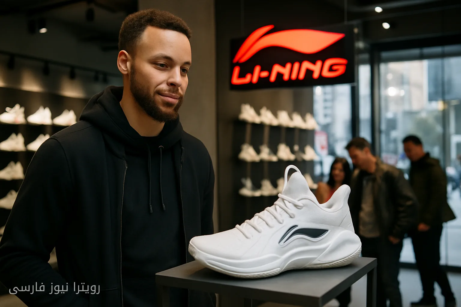 Stephen Curry announces the release of his signature shoes with Li-Ning brand next year