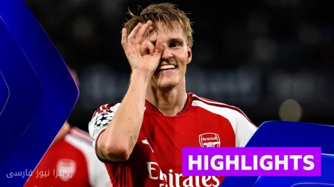 شکست ناپولی؛ پیروزی باریک آرسنال با گل اوdegaard