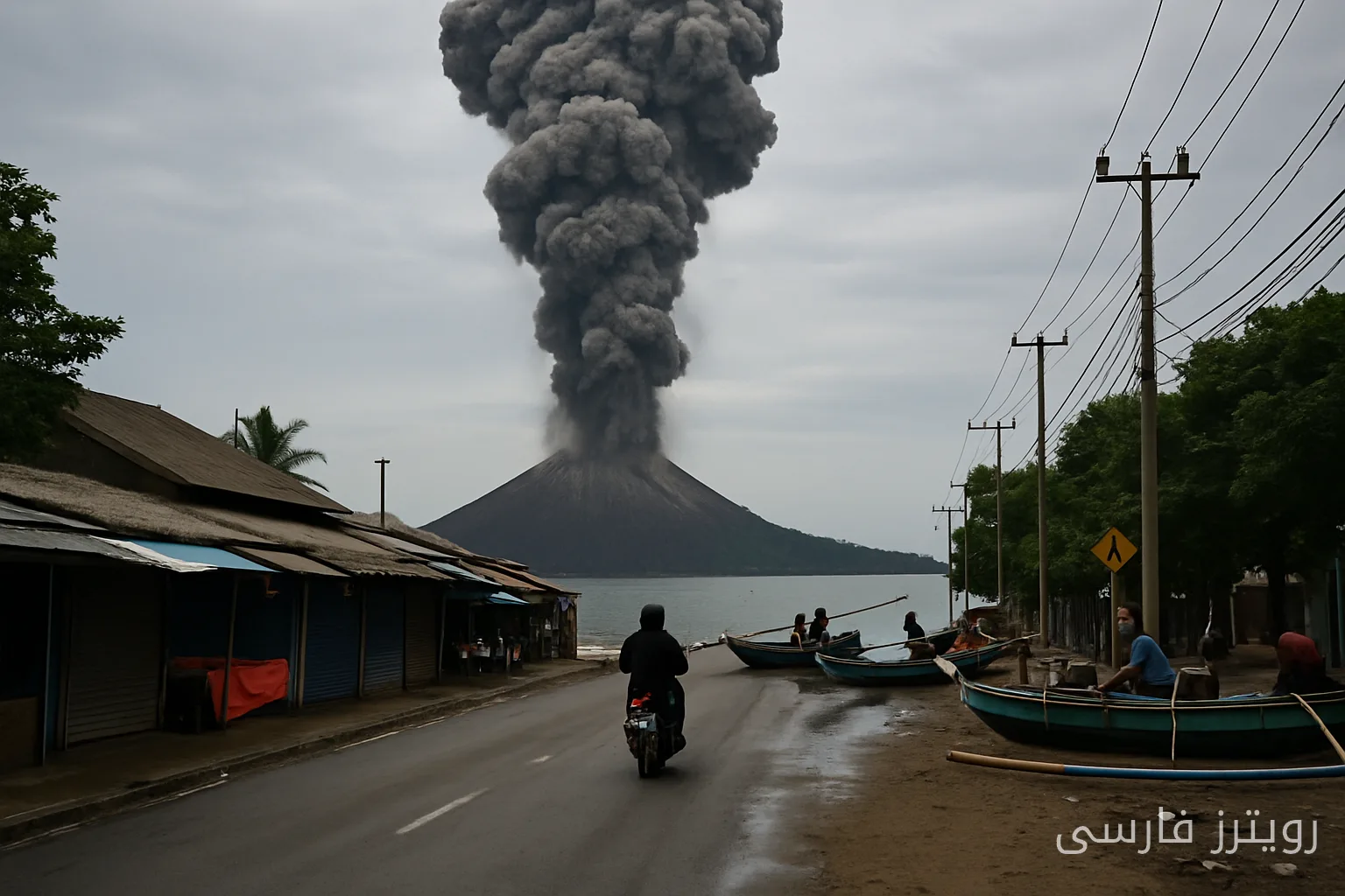 Ausbruch des Anak Krakatau: Flugausfälle und Unterbrechungen des Alltags in Indonesien