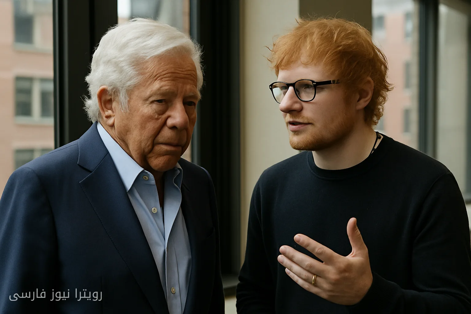 Robert Kraft Reveals Ed Sheeran's Request for $2 Million Assistance