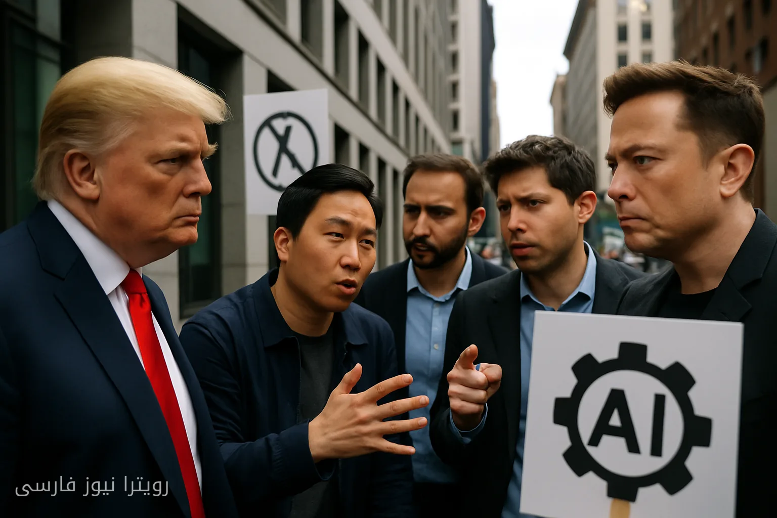 The Clash of Two Groups in the Debate on AI Safety and Regulations