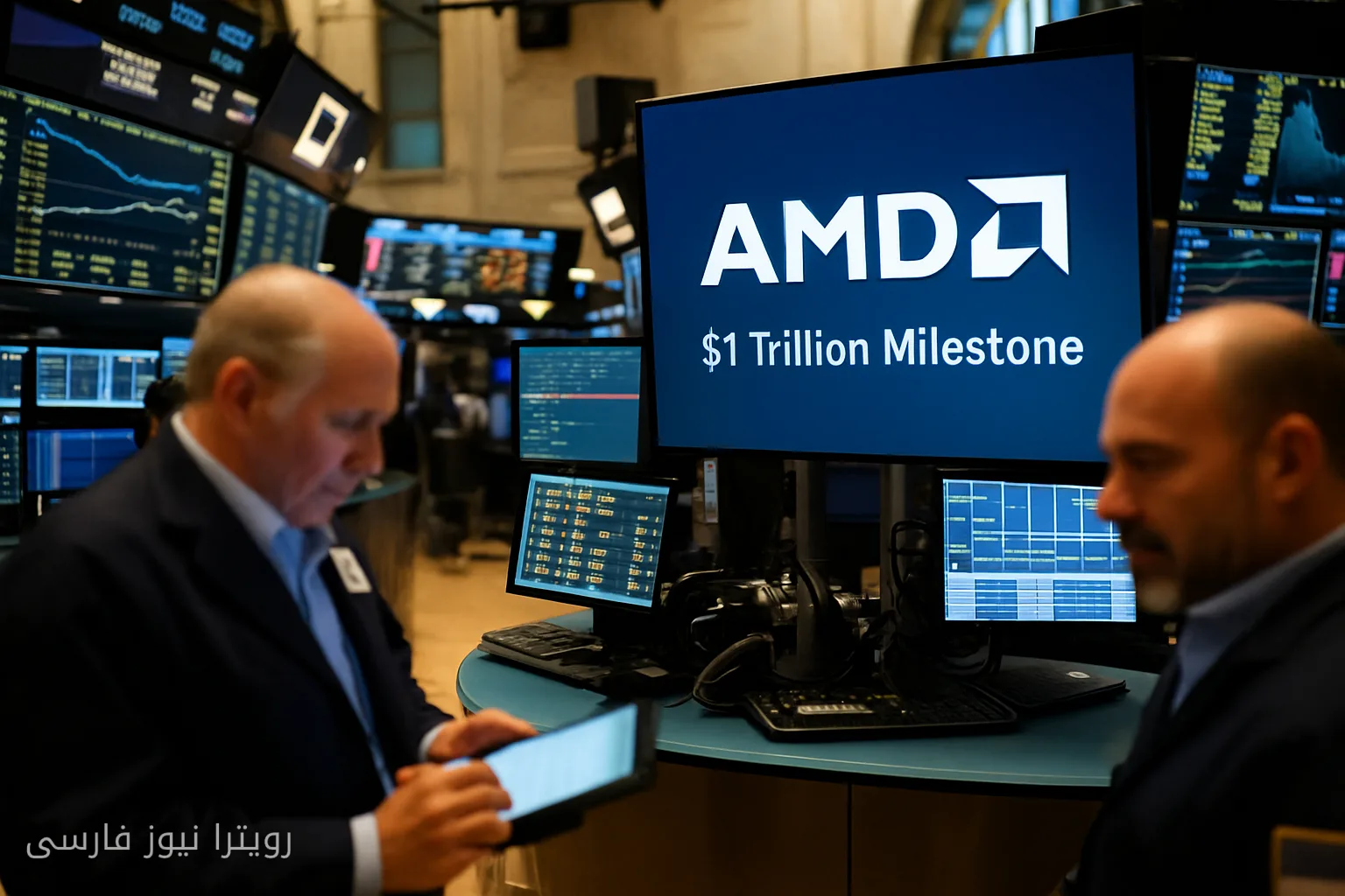 AMD به عنوان چهاردهمین شرکت آمریکایی به ارزش بازار یک تریلیون دلار دست یافت