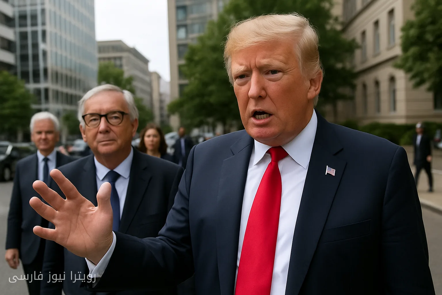 Trumps Drohung an die Europäische Union bezüglich Zöllen im Zusammenhang mit dem Beitrittsangebot Kanadas