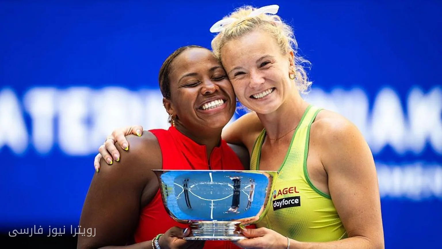 کاترینا سینیاتووا و تیلور تاونزند، قهرمانان تاریخ‌ساز US Open