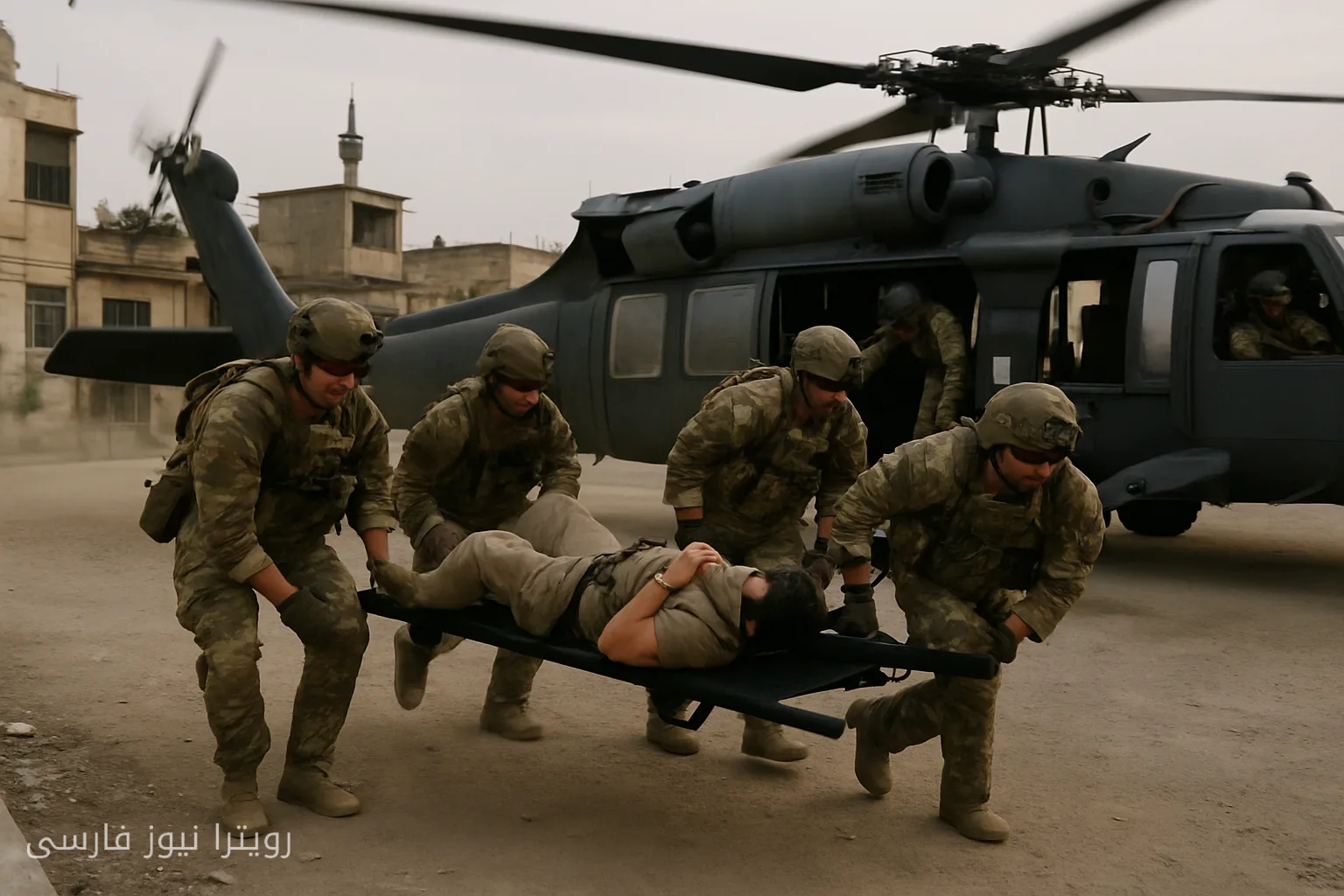 Die Rettungsoperation eines US-Militäranhängers im Iran wurde dokumentiert