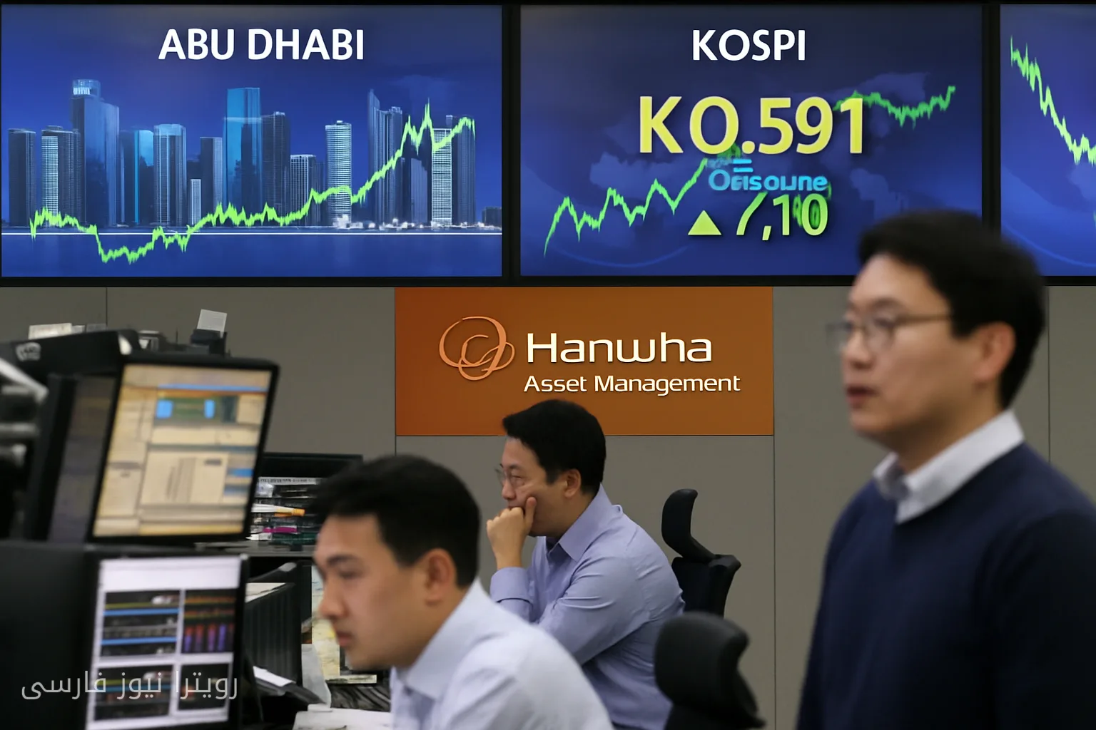 Le groupe financier Hana collabore avec le marché mondial d'Abou Dhabi et Hanwha