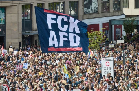 پیروزی AfD و خیزش سراسری در آلمان: صدها هزار نفر به خیابان‌ها آمدند