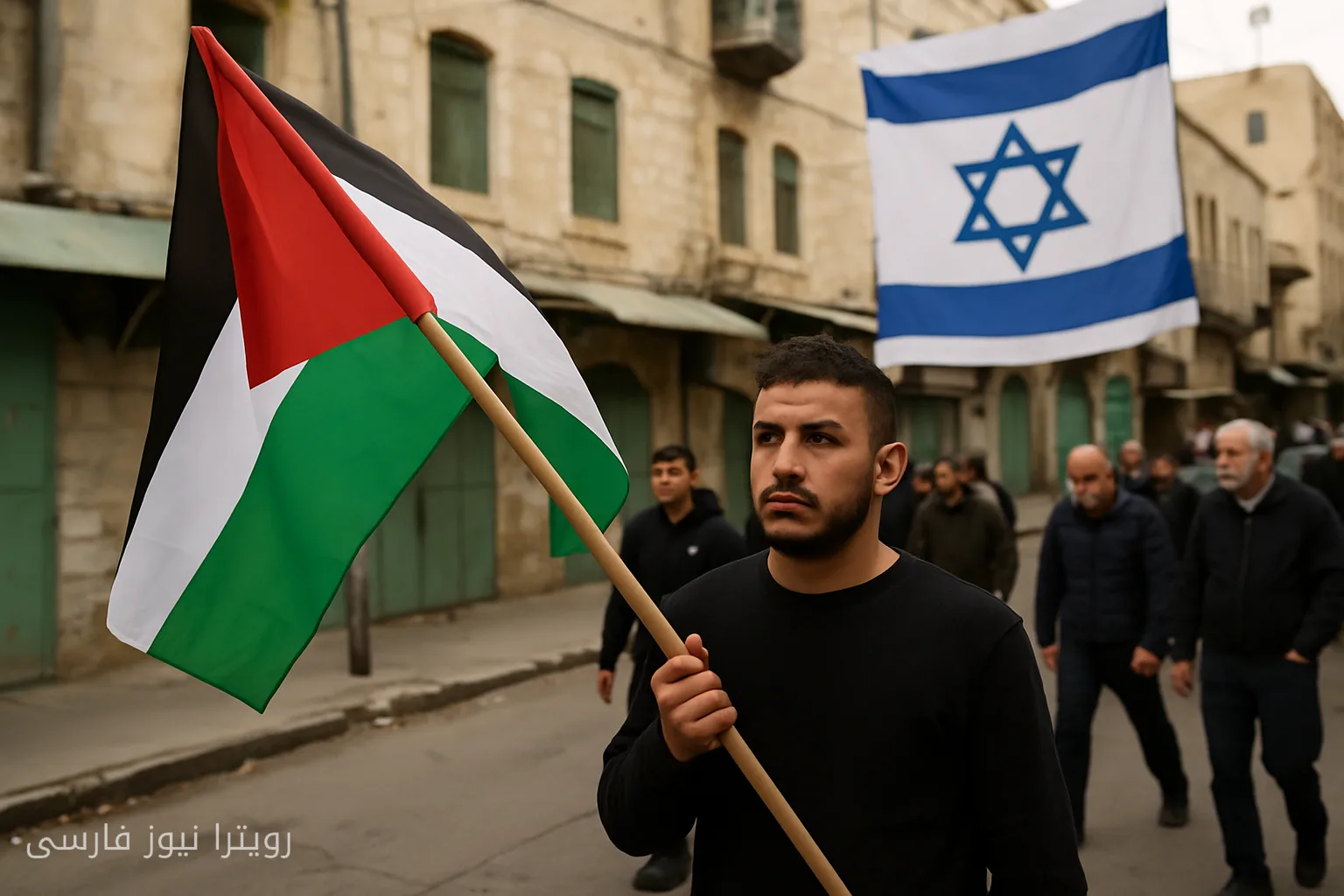 استطلاع: ٤٦ بالمئة من الفلسطينيين في الضفة الغربية لا يعترفون بحق وجود إسرائيل