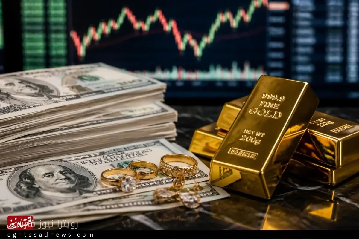 قیمت دلار حواله به ۱۷۶ هزار تومان رسید و طلا در نوسان است