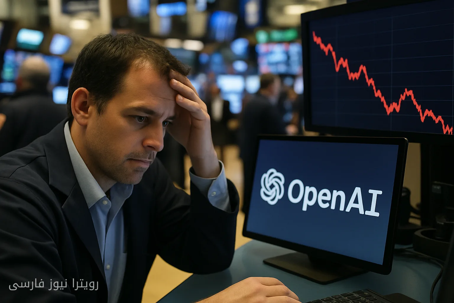 کاهش درآمد OpenAI تأثیر منفی بر تجارت هوش مصنوعی در بازار سهام